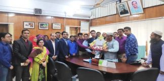 ডিএই’র মহাপরিচালককে শুভেচ্ছা জানালেন ৩৪’তম ব্যাচের কৃষি কর্মকর্তারা