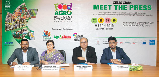 Food, agro expo begins in Dhaka March 27