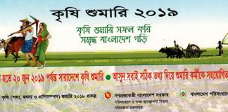 আজ থেকে কৃষি শুমারি শুরু আজ থেকে কৃষি শুমারি