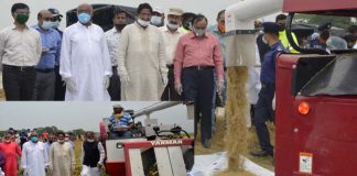 ধান কাটার সার্বিক পরিস্থিতি