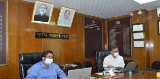 করোনা মোকাবেলায় কৃষি মন্ত্রণালয়কে ফ্রন্টলাইন যোদ্ধার মতো কাজ করতে হবে: কৃষিমন্ত্রী